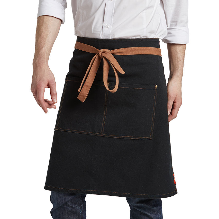 Kleen Handler Waterproof TPU Bib Apron with Adjustable Neck, White, 11.8 mil, Size: Heavy (11.8 mil)