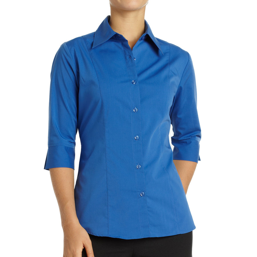 Blouse Havana Extensible Pour Femme Manches 3/4