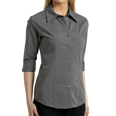 Blouse Havana Extensible Pour Femme Manches 3/4