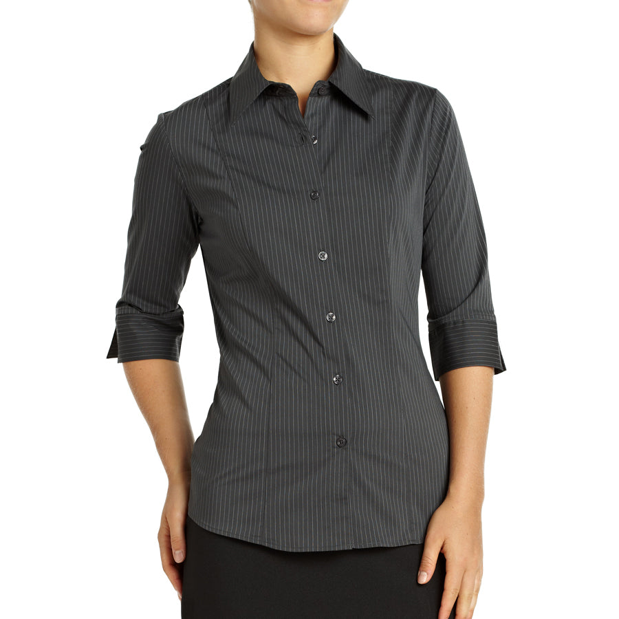 Blouse Havana Extensible Pour Femme Manches 3/4