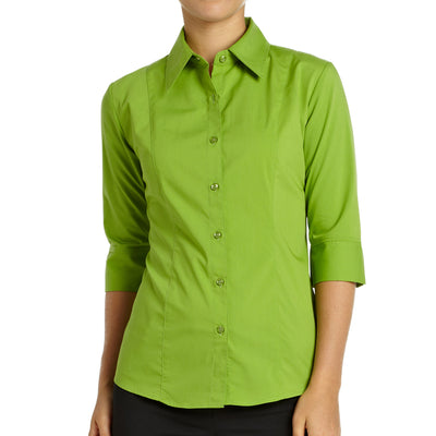 Blouse Havana Extensible Pour Femme Manches 3/4
