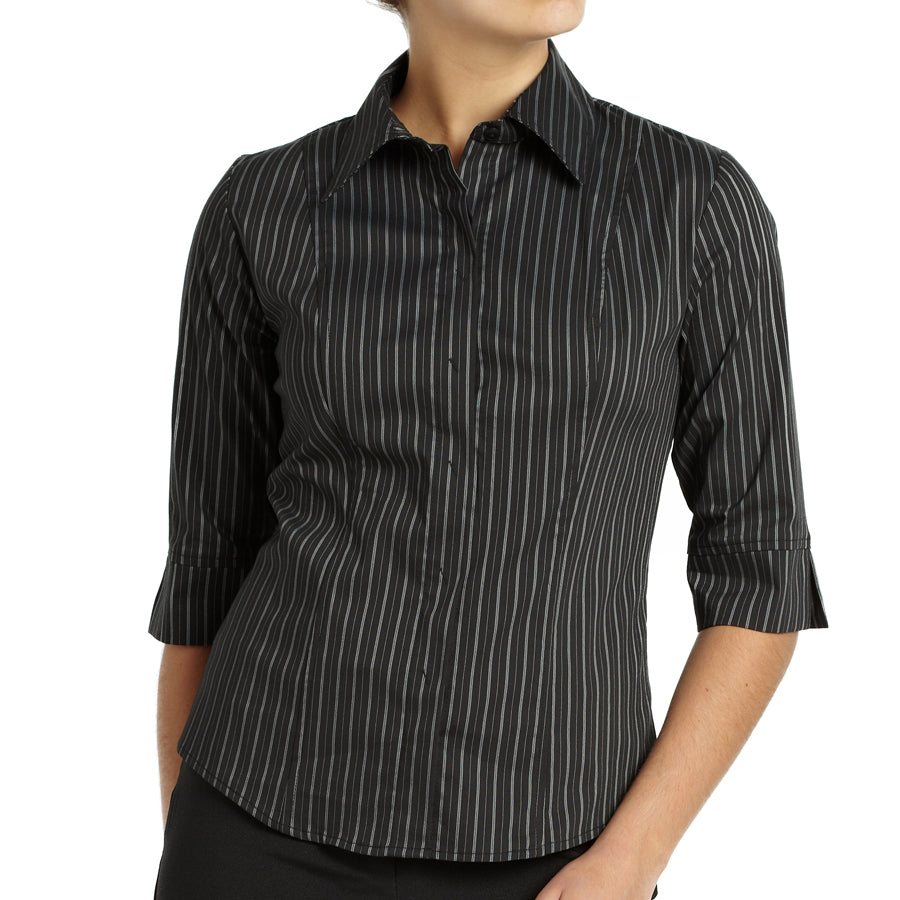Manhattan Striped Women's Blouse