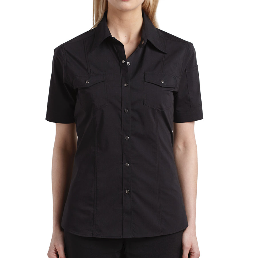 Chemise Mekanik Manches Courtes Pour Femme