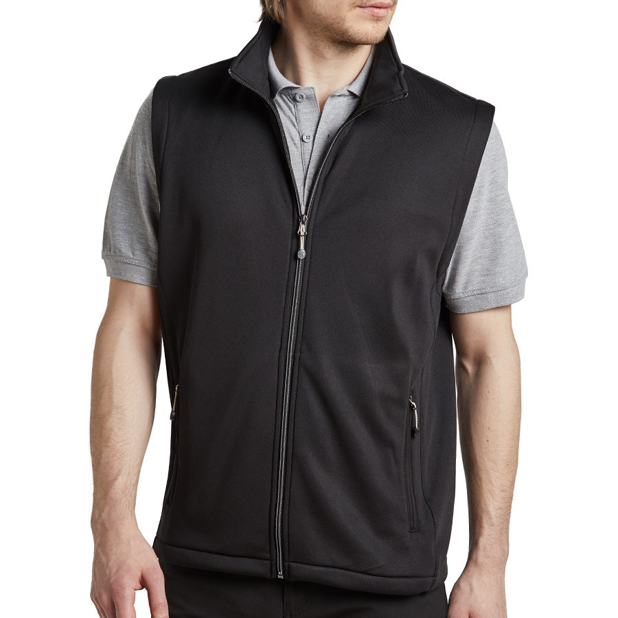 Men's Zip-Up Sleeveless Jacket