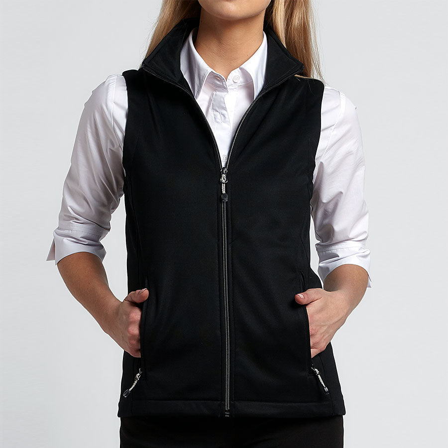 Women's Zip-Up Sleeveless Jacket
