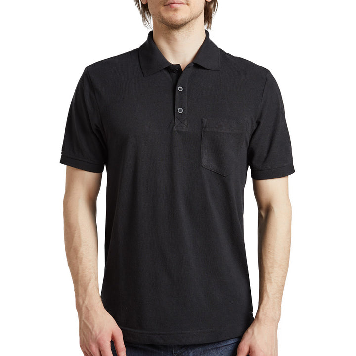Polo Manches Courtes Avec Poche Pour Homme