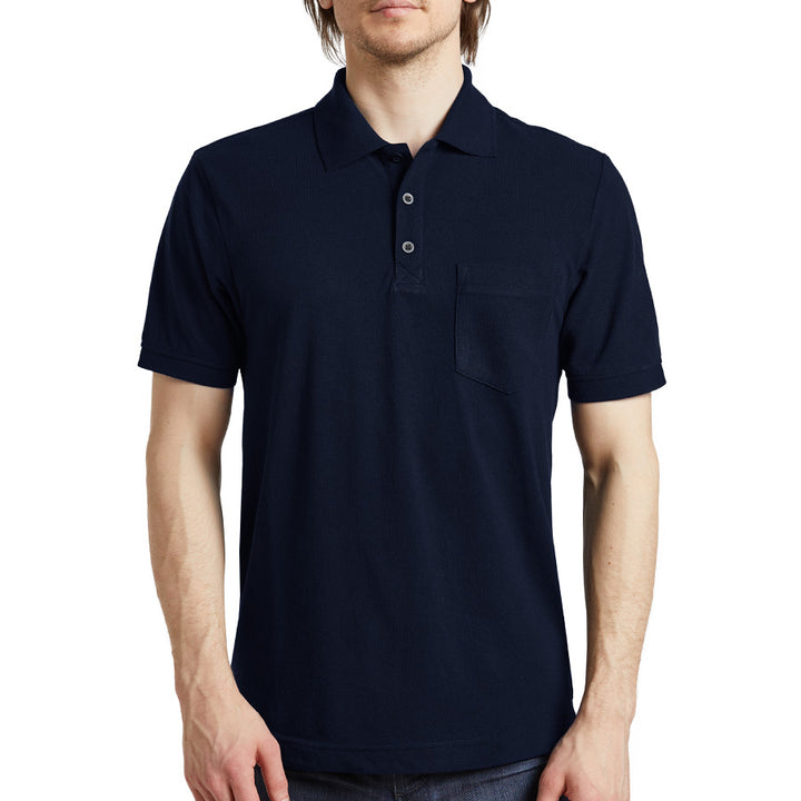 Men's Short Sleeve Polo With Pocket