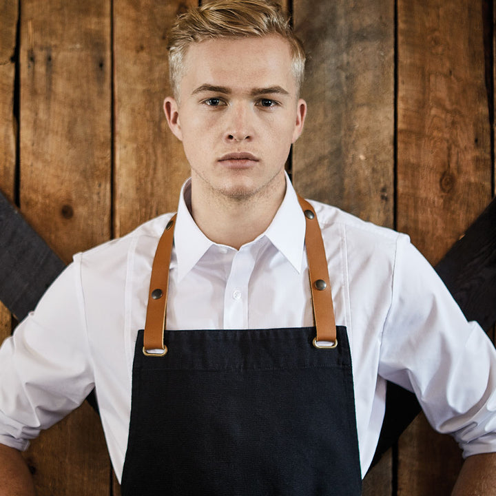 Real Leather Neck Strap For Billy Bib Apron