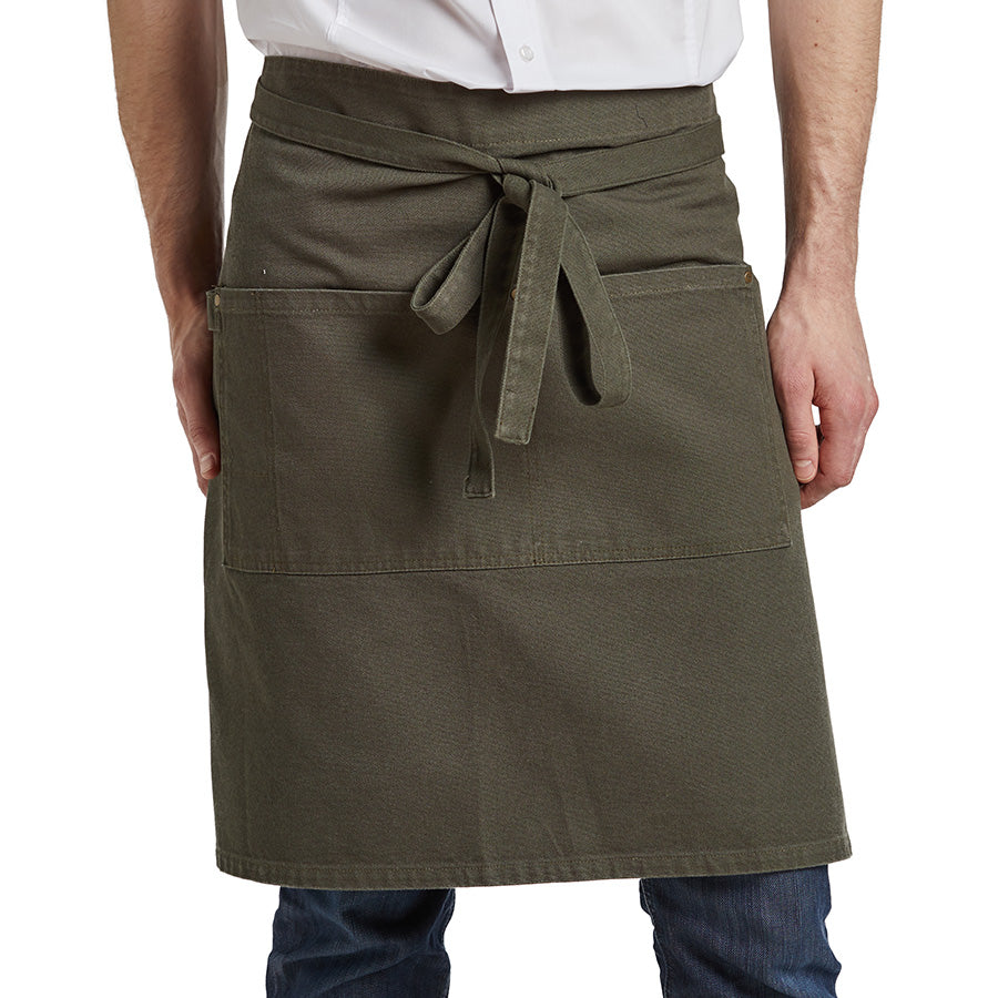 Raw Canvas Billy Riveted Bistro Apron
