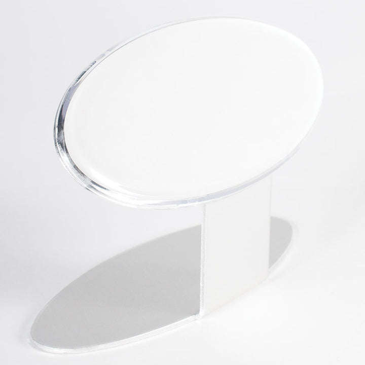 Oval Buffet Sign With Stand