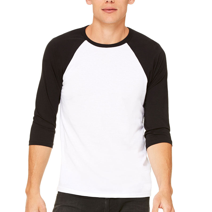 Unisex Raglan 3/4 Sleeves T-Shirt