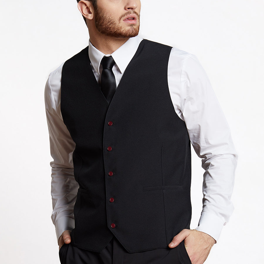 Men's Classic Vest With Removable Buttons (Final Sale)