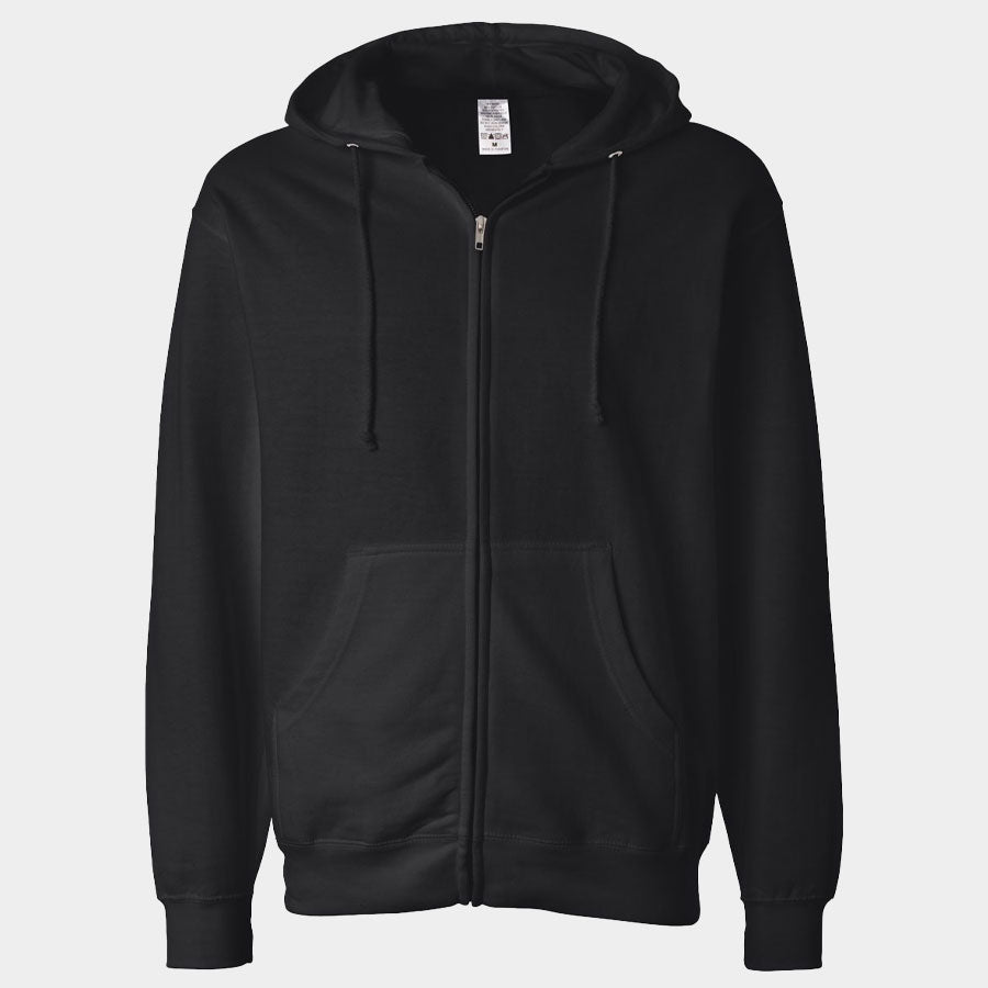 Blend Hooded Zip Up Sweatshirt