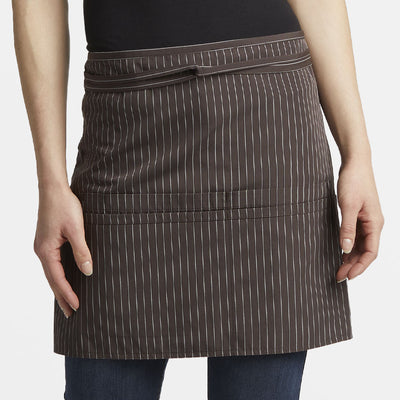 Gangster Stripes 6 Pockets Waist Apron