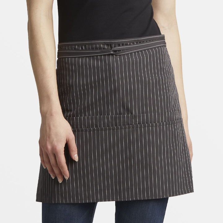 Gangster Stripes 6 Pockets Waist Apron