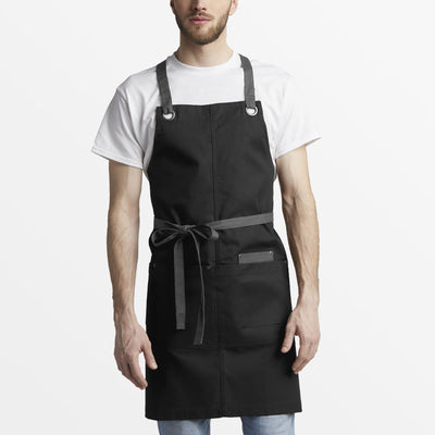 Artisan I I Bib Apron With Crossed Straps