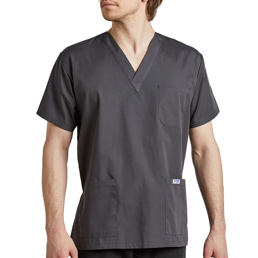 Unisex V Neck Scrub Top Mobb