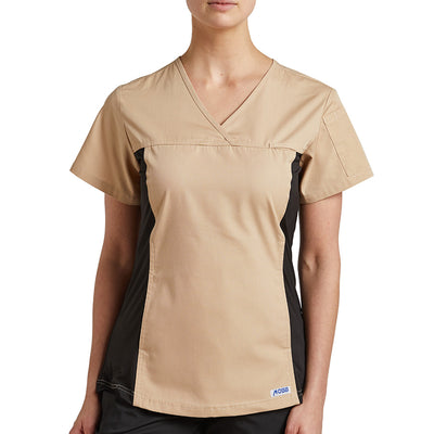 V Neck Scrub Top For Women Mobb