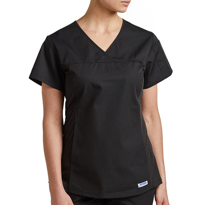 V Neck Scrub Top For Women Mobb