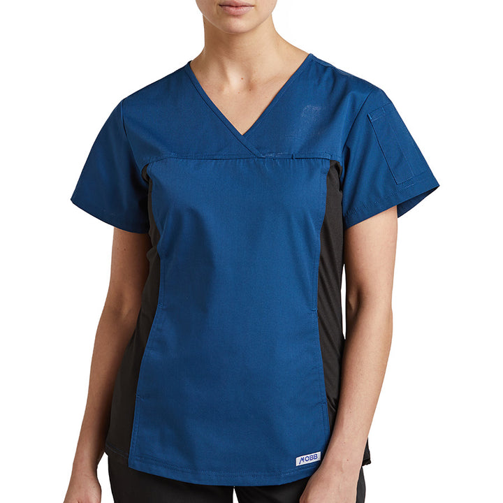 V Neck Scrub Top For Women Mobb
