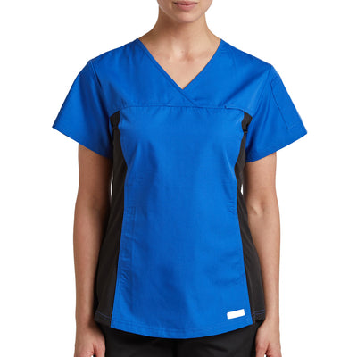 V Neck Scrub Top For Women Mobb