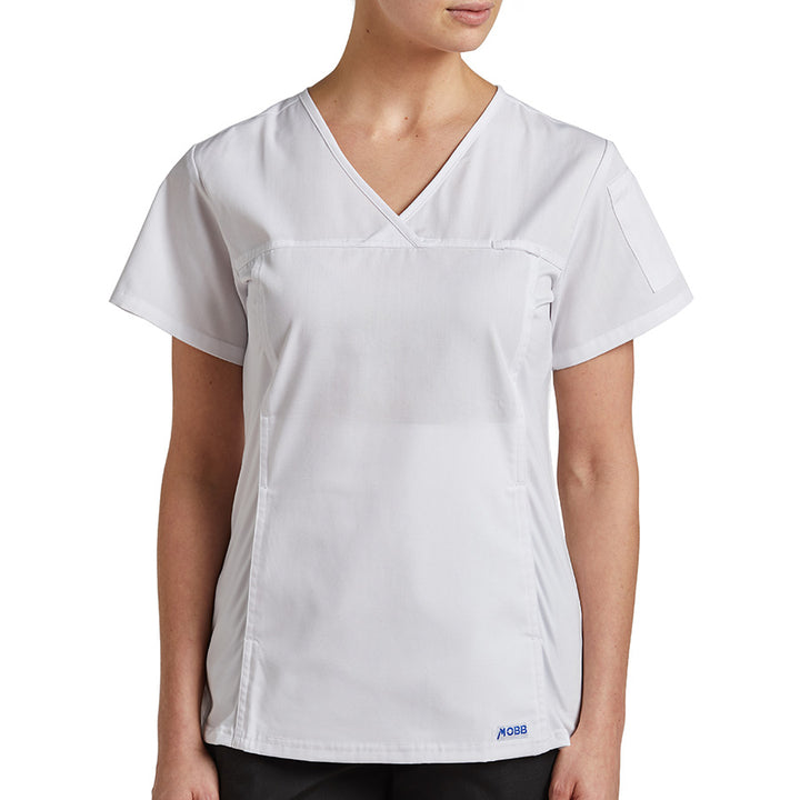 V Neck Scrub Top For Women Mobb
