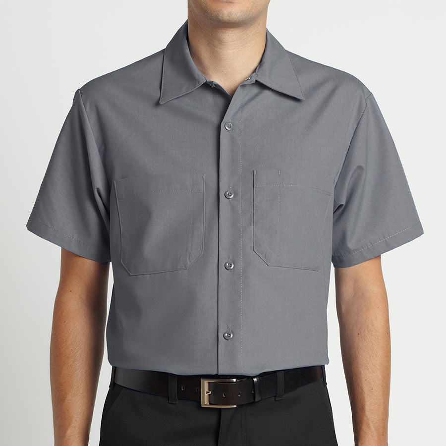 Men's Work Shirt Short Sleeves