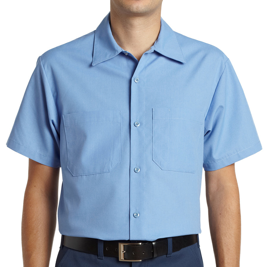 Men's Work Shirt Short Sleeves