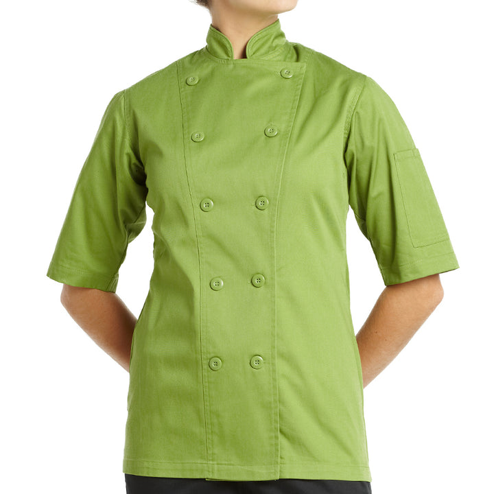 Women's Gusto Chef Coat Short Sleeve