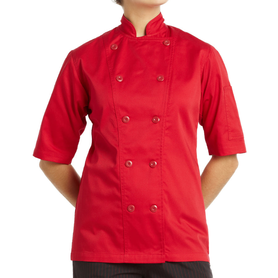 Veste De Chef Gusto Pour Femme Manches Courtes