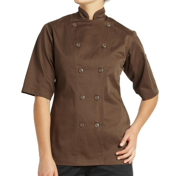Veste De Chef Gusto Pour Femme Manches Courtes
