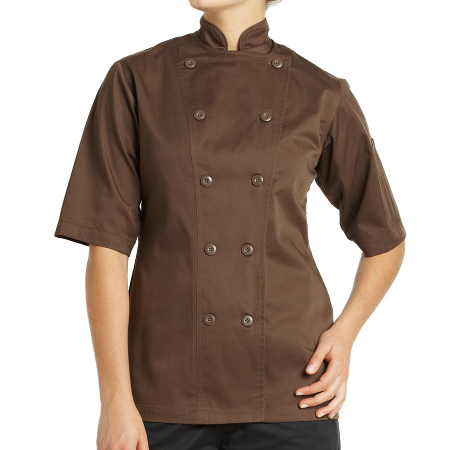 Women's Gusto Chef Coat Short Sleeve