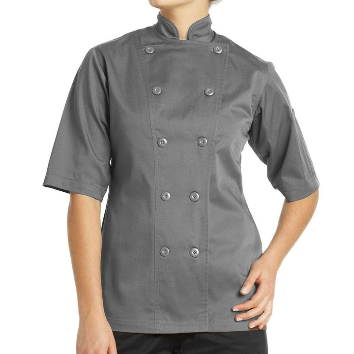 Veste De Chef Gusto Pour Femme Manches Courtes