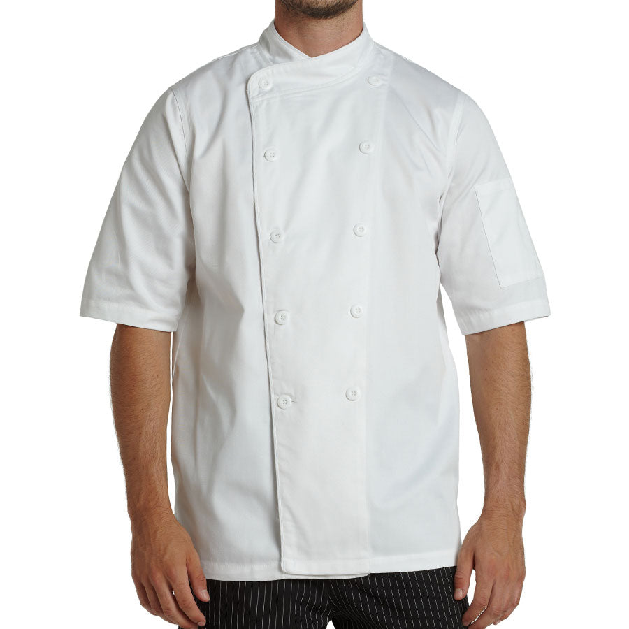 Men's Gusto Chef Coat Short Sleeves