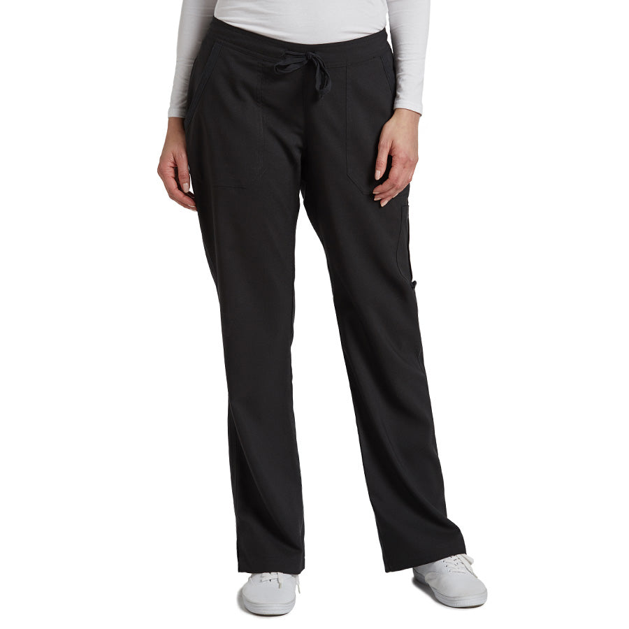 Elastic Drawstring Scrub Pant For Women Moob
