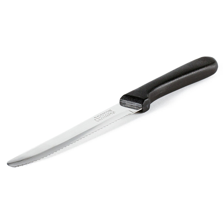 Couteau À Steak Manche Noir (Dz)