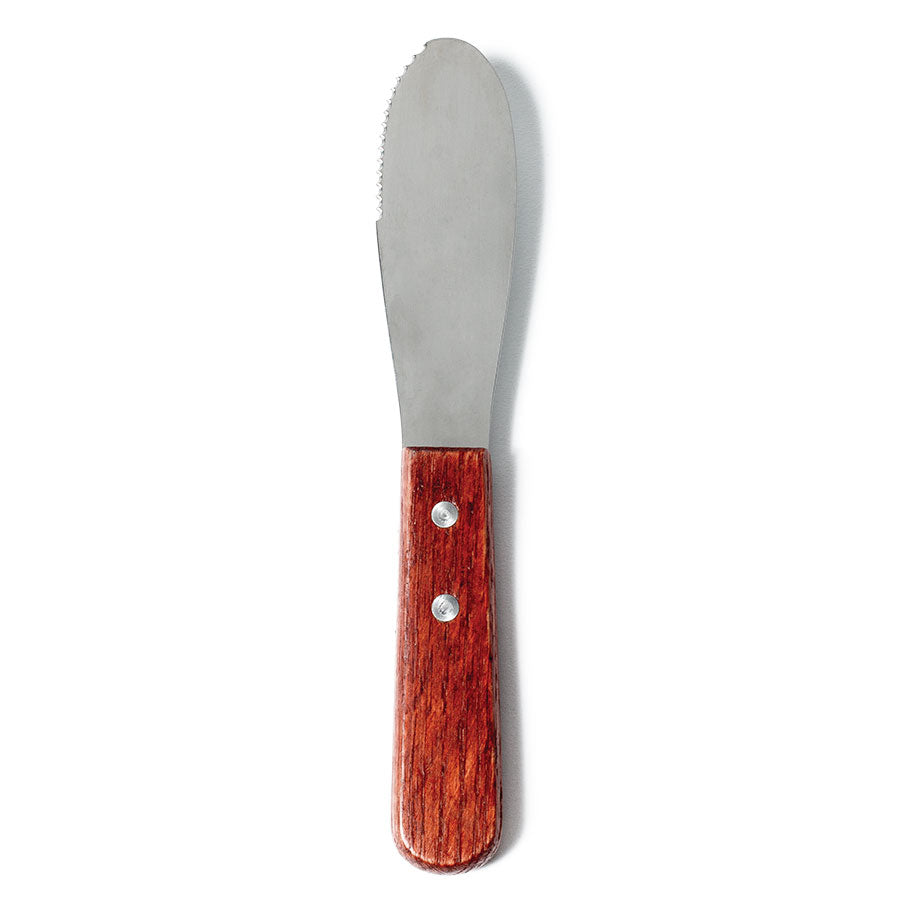 Butter Spreader S.S. Blade Wood Handle