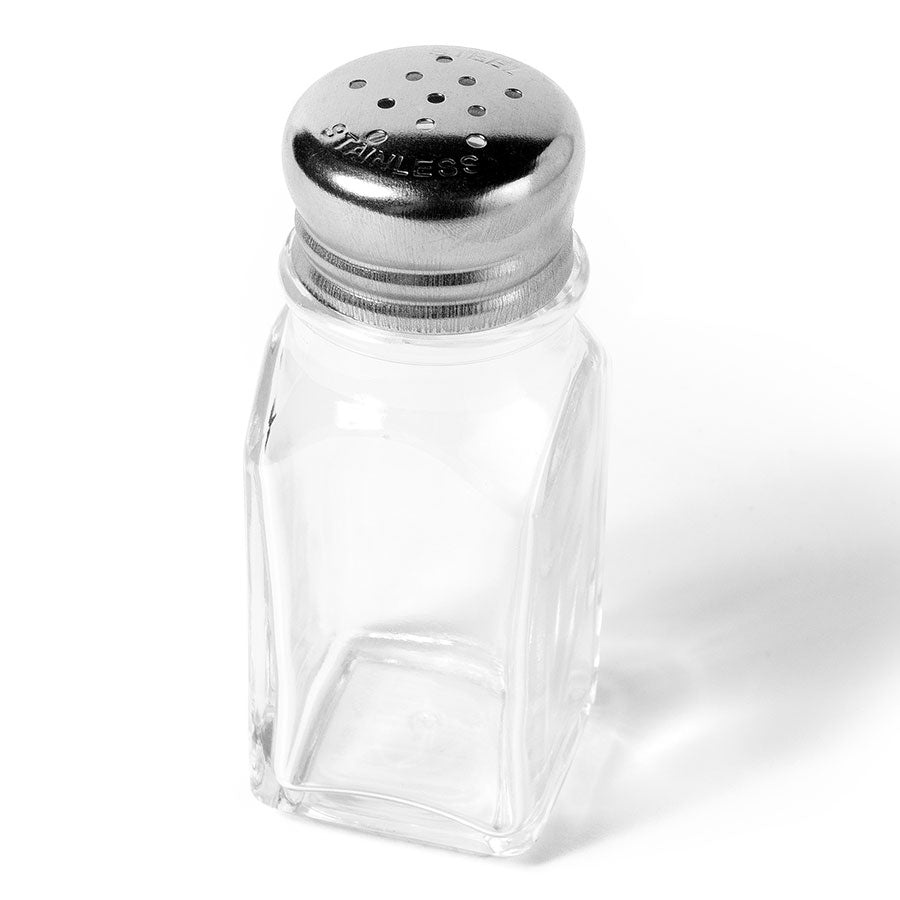 Square Paneled Shaker With Mushroom Cap 2 Oz