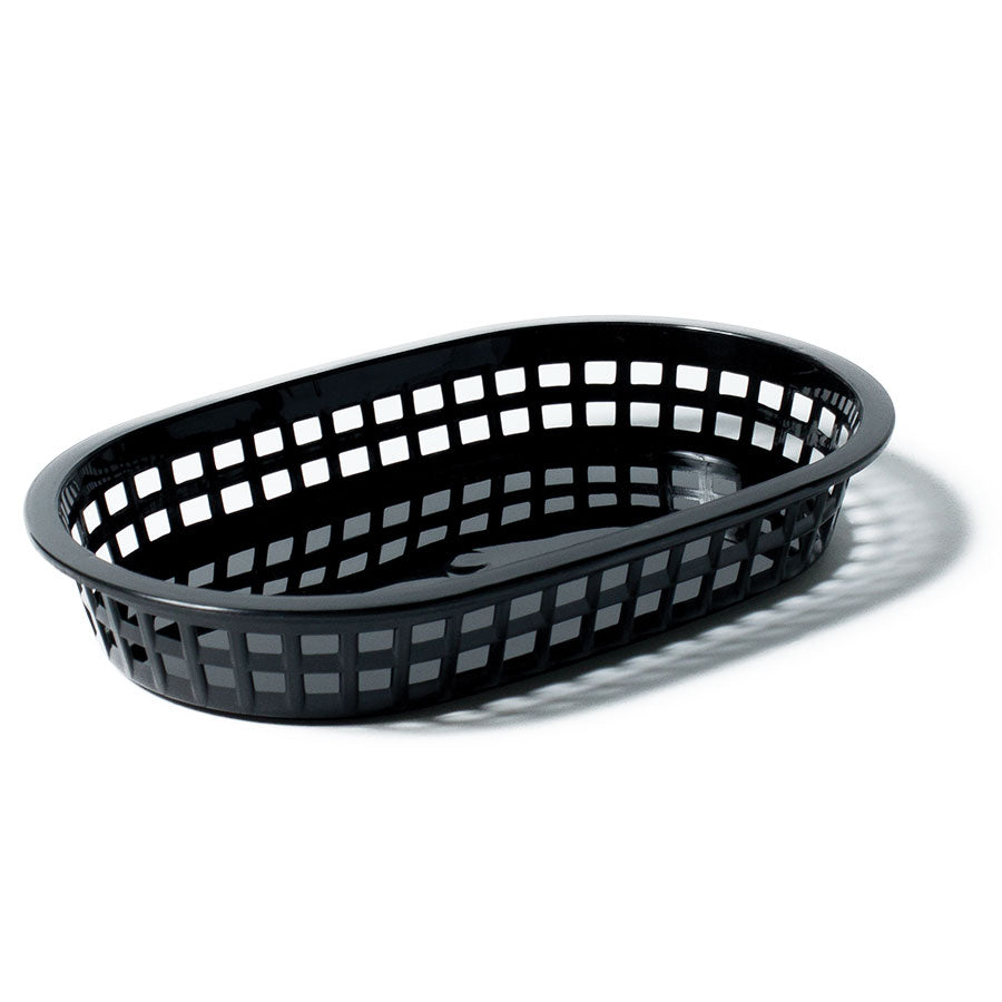 8.5" Plastic Oval Basket