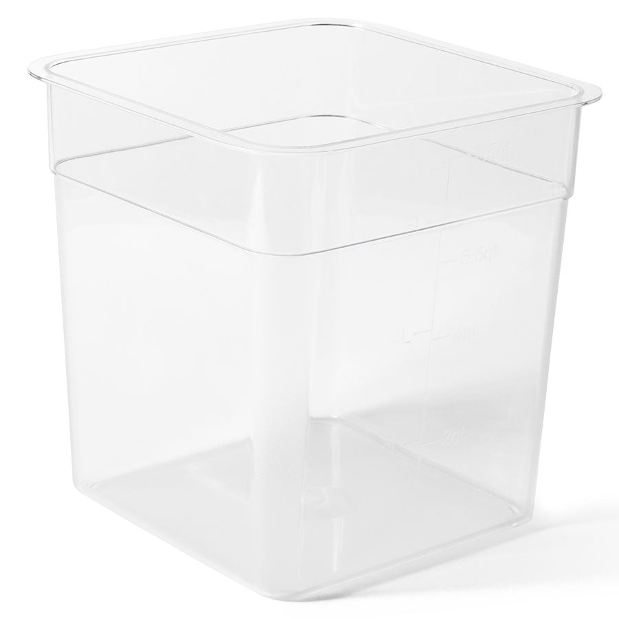 Square Pc Storage Container 4 Qt