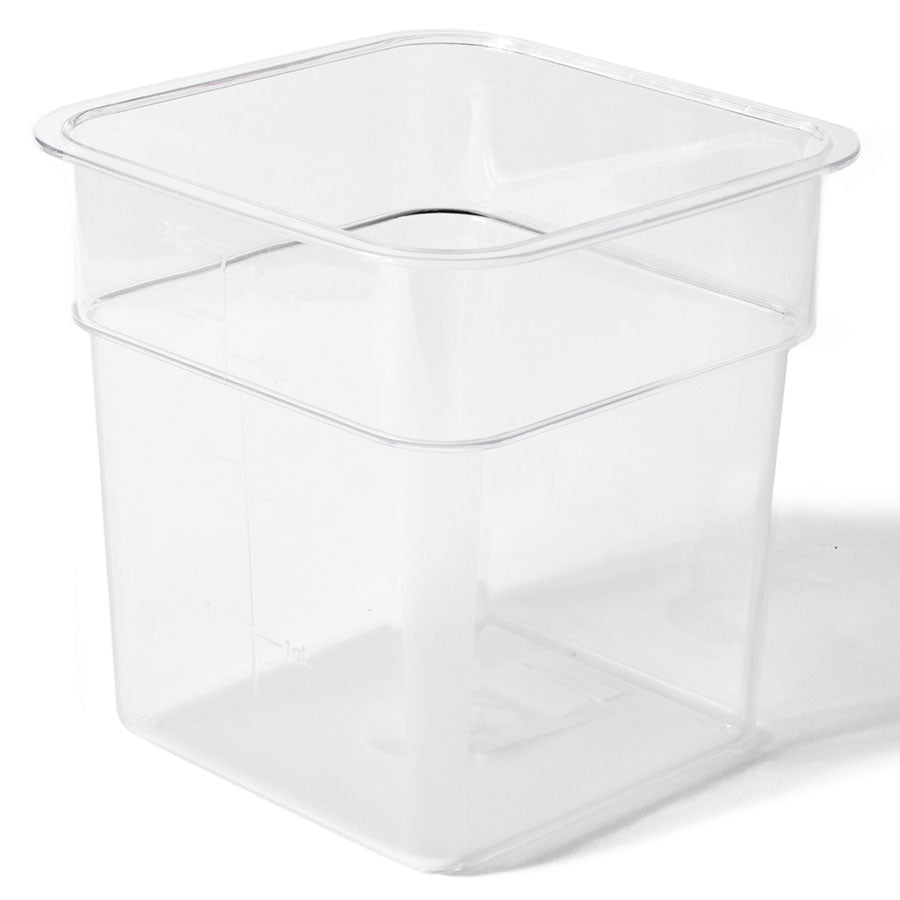 Square Pc Storage Container 8 Qt